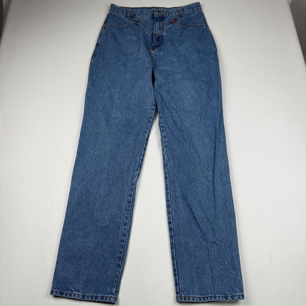 Ozark Mountain Bareback Jeans Size 15 31x33 Blue Denim Relaxed Fit Vintage 90s